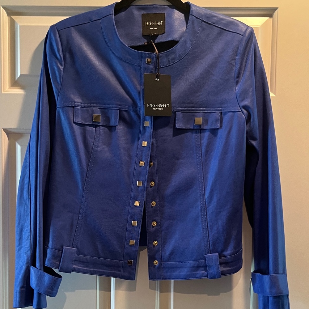 Faux Leather Jacket